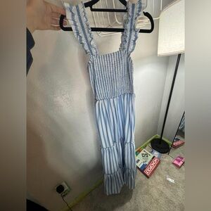 Blue Striped dress